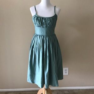 Hearts And Found Sage Midi Dress